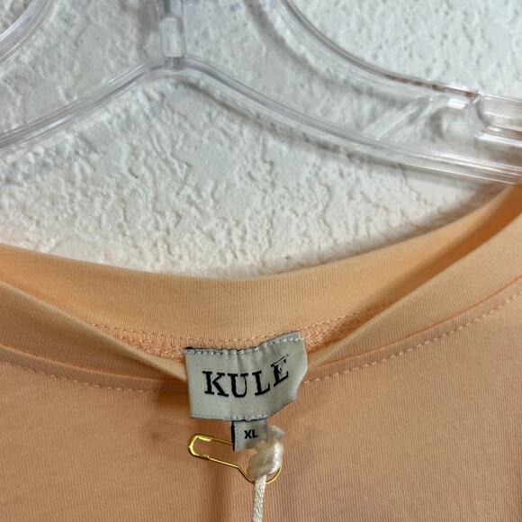 THE MODERN KULE ORANGE SLICE PEACH Tee Womens Size XL NWT NEW - Picture 8 of 10